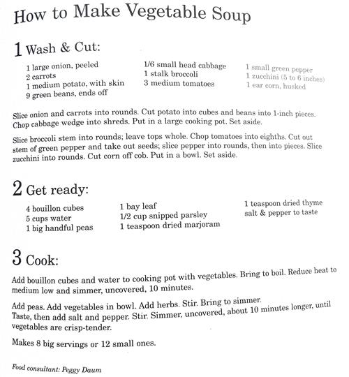Vegetable Soup Recipe  
